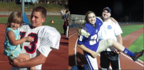 Becca Longo becomes first woman female to sign Division II football ncaa scholarship.